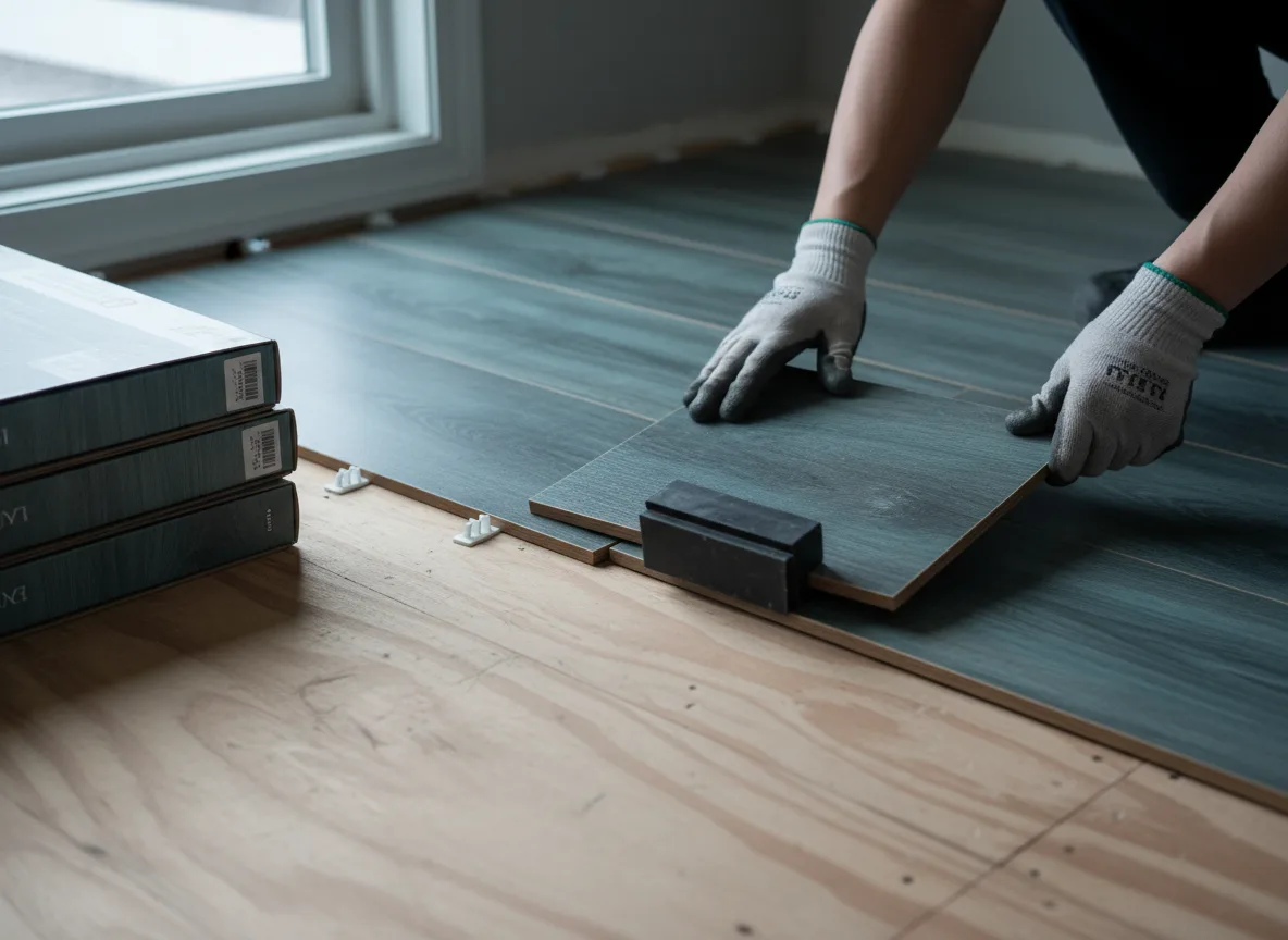 Luxury Vinyl Plank Installation company in Klondike, TX